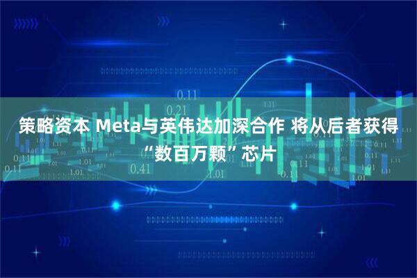 策略资本 Meta与英伟达加深合作 将从后者获得“数百万颗”芯片