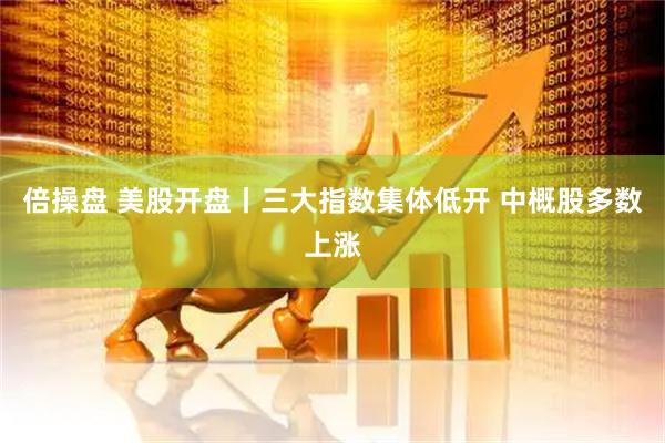 倍操盘 美股开盘丨三大指数集体低开 中概股多数上涨