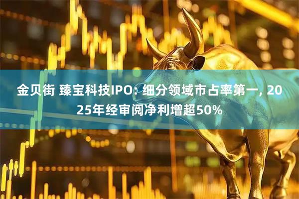 金贝街 臻宝科技IPO: 细分领域市占率第一, 2025年经审阅净利增超50%