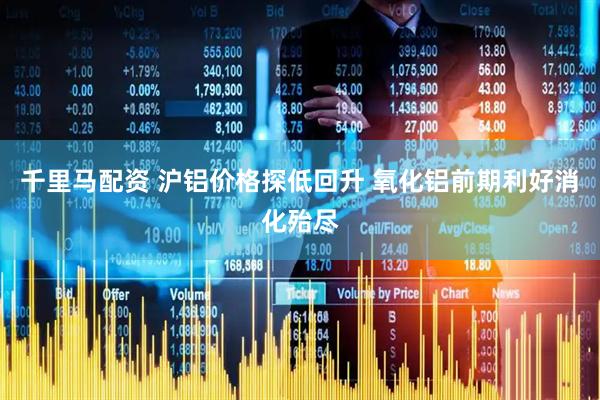 千里马配资 沪铝价格探低回升 氧化铝前期利好消化殆尽